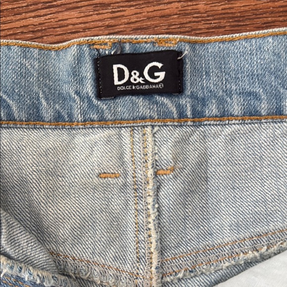 Dolce & Gabbana Pink and Blue Embellished Mini Skirt - Picture 4 of 7